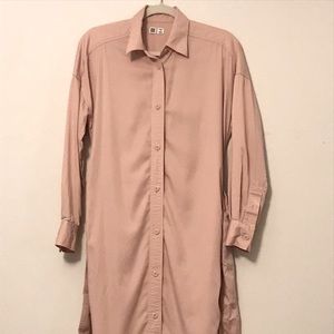 UNIQLO U by Christophe Lemaire Shirt dress pink